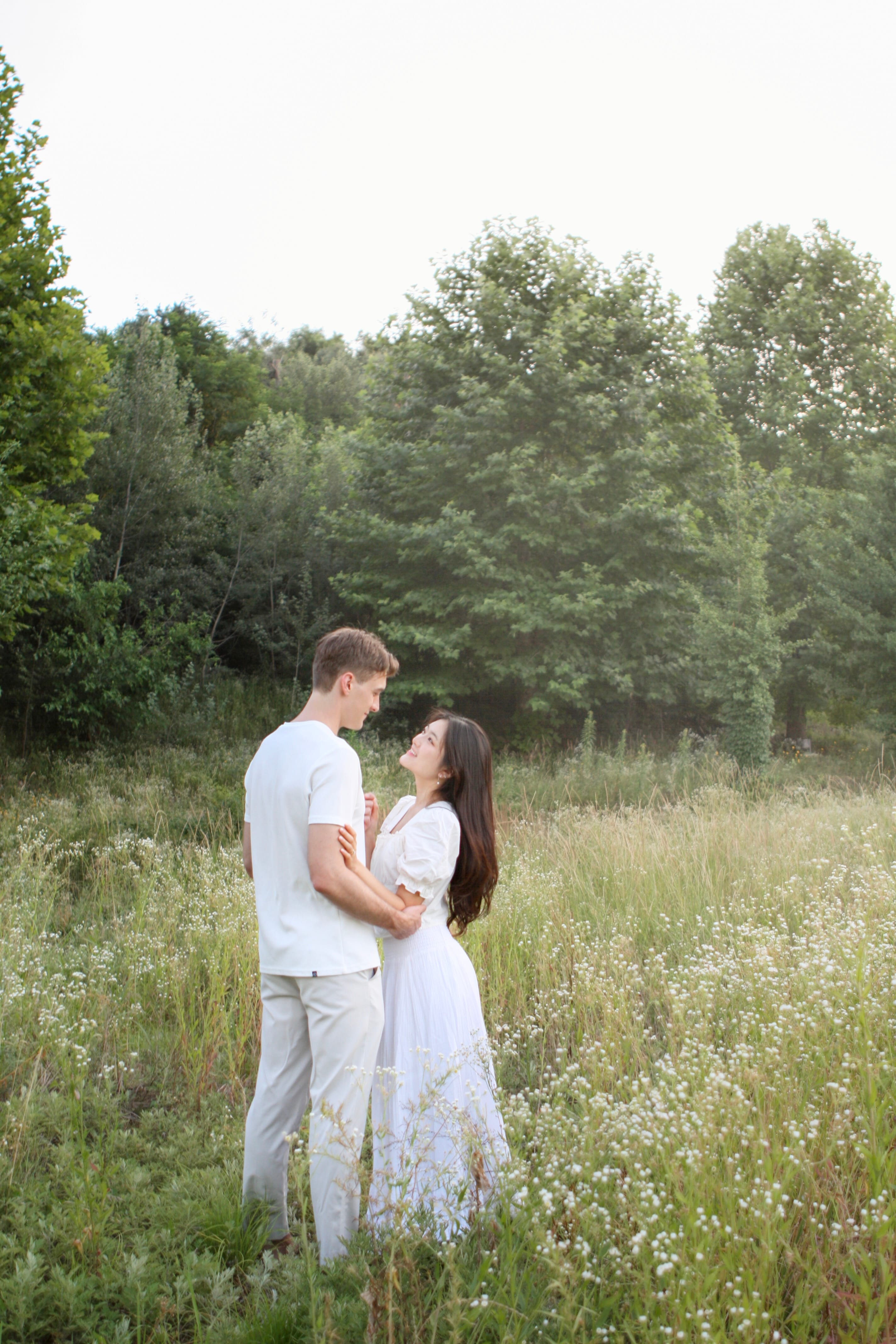 Reuben and Junhee engagement photo